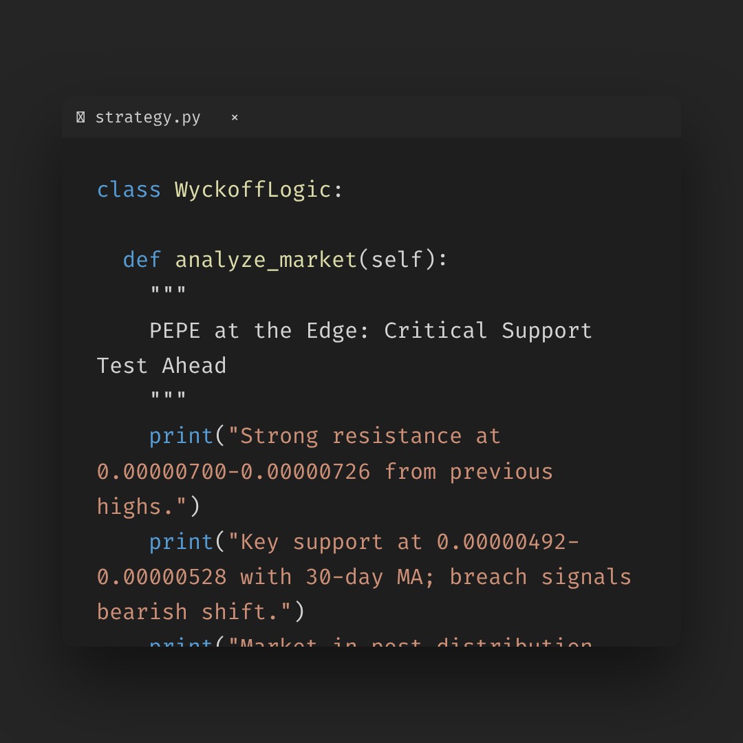 20260126 PEPEUSDT Market Data Review Report (Based on Wyckoff Volume-Price Perspective)