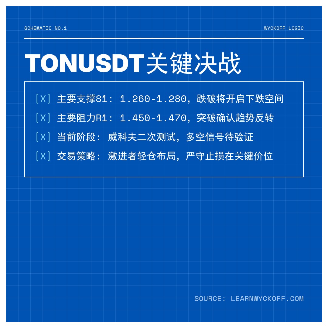 20260220 TONUSDT 行情数据复盘报告（基于威科夫量价视角）