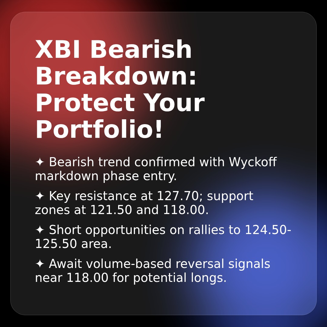 20260312 XBI Market Data Review Report (Based on Wyckoff Volume-Price Perspective)