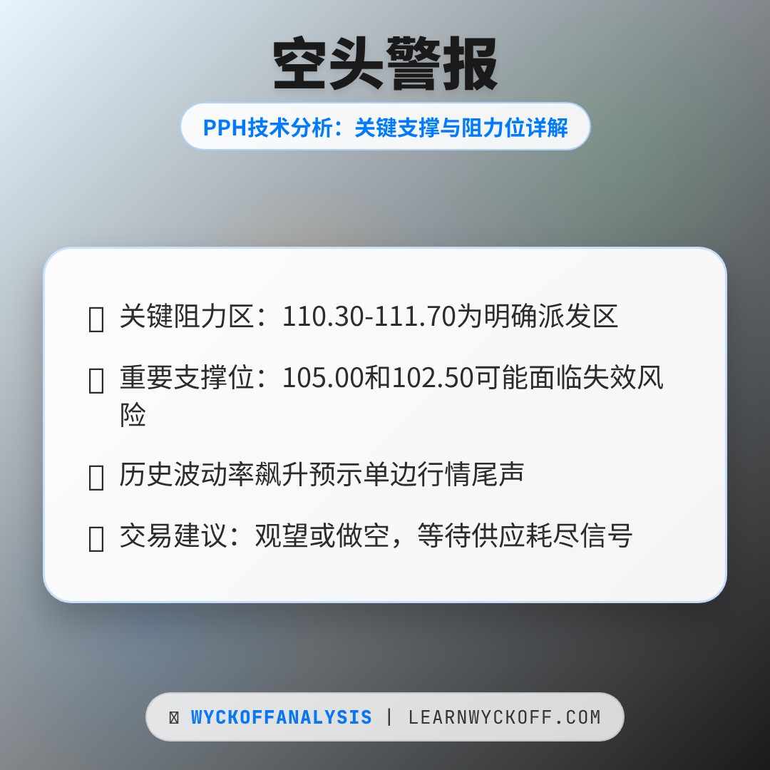 20260312 PPH 行情数据复盘报告（基于威科夫量价视角）
