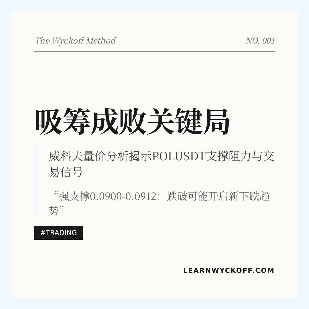 20260401 POLUSDT 行情数据复盘报告（基于威科夫量价视角）