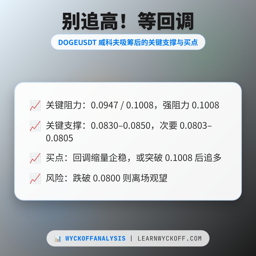 20260823 DOGEUSDT 行情数据复盘报告（基于威科夫量价视角）