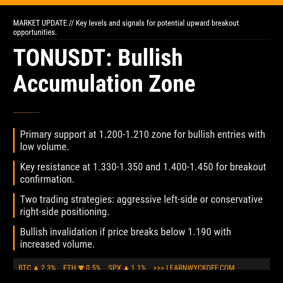20260330 TONUSDT Market Data Review Report (Based on Wyckoff Volume-Price Perspective)