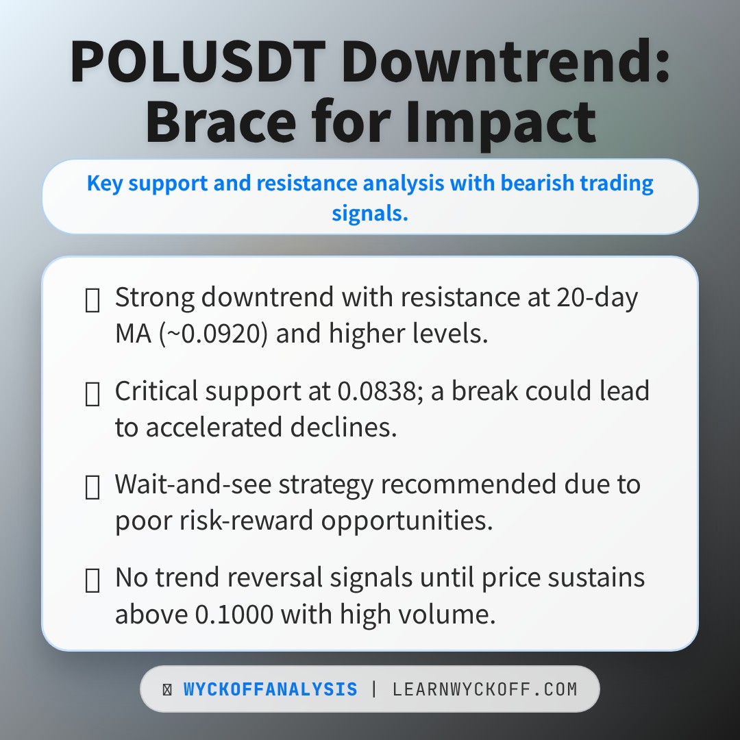20260411 POLUSDT Market Data Review Report (Based on Wyckoff Volume-Price Perspective)