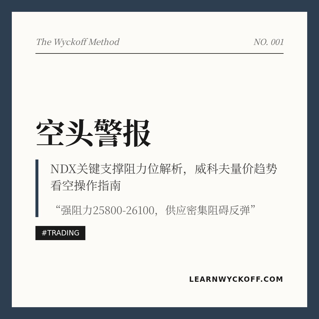 20260217 NDX 行情数据复盘报告（基于威科夫量价视角）
