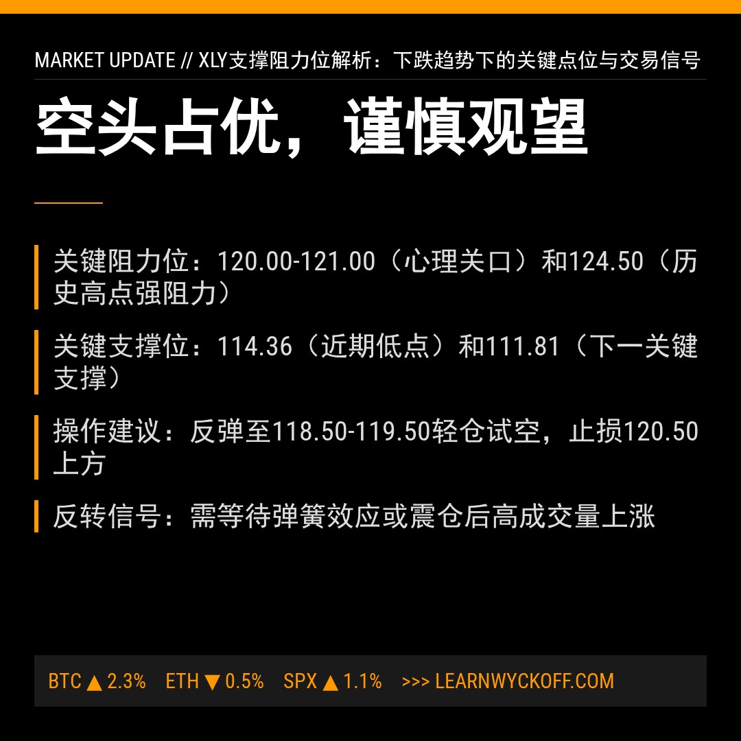 20260305 XLY 行情数据复盘报告（基于威科夫量价视角）