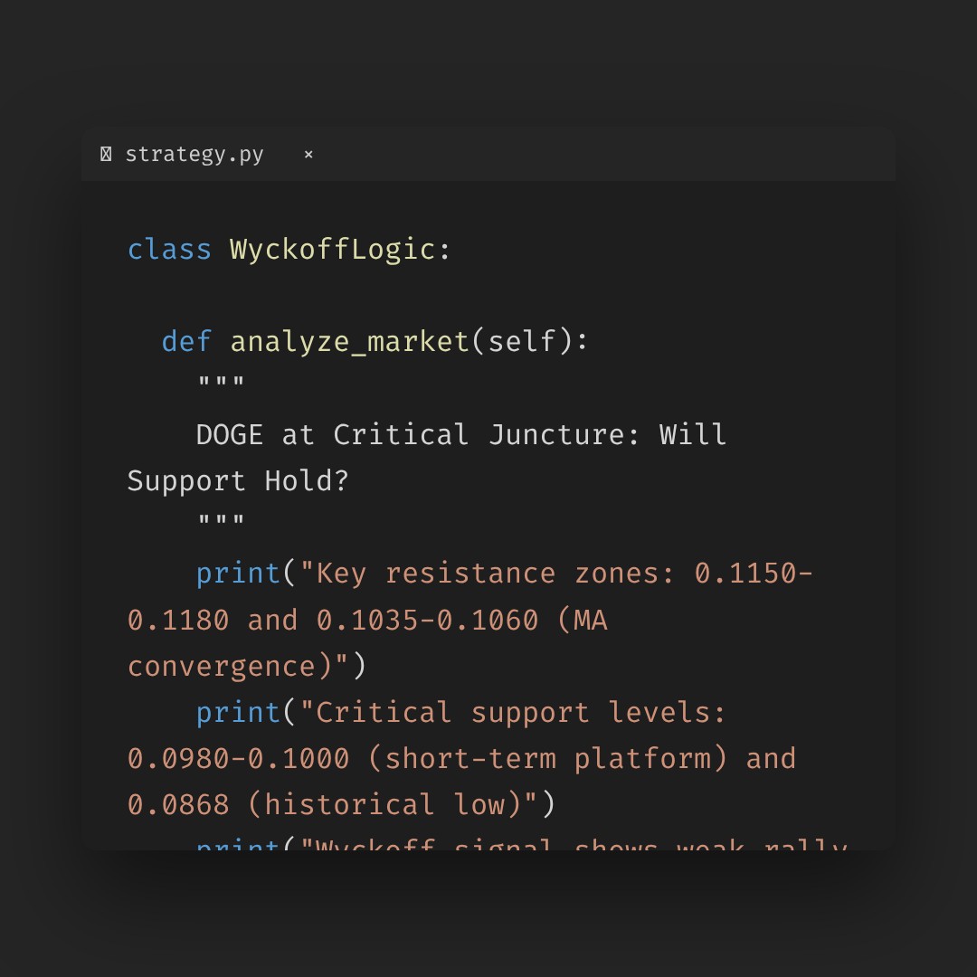 20260217 DOGEUSDT Market Data Review Report (Based on Wyckoff Volume-Price Perspective)