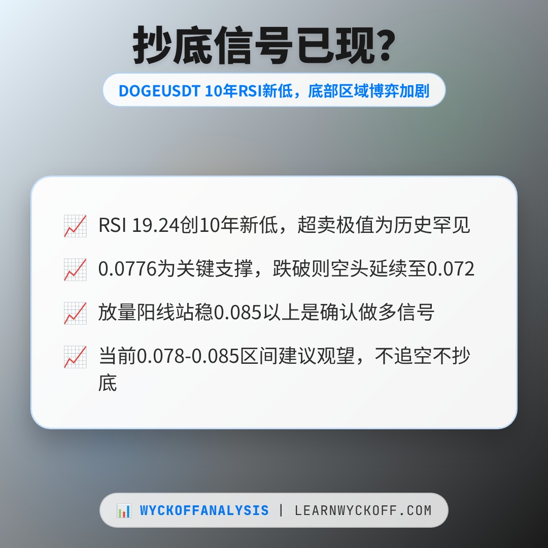 20260623 DOGEUSDT 行情数据复盘报告（基于威科夫量价视角）