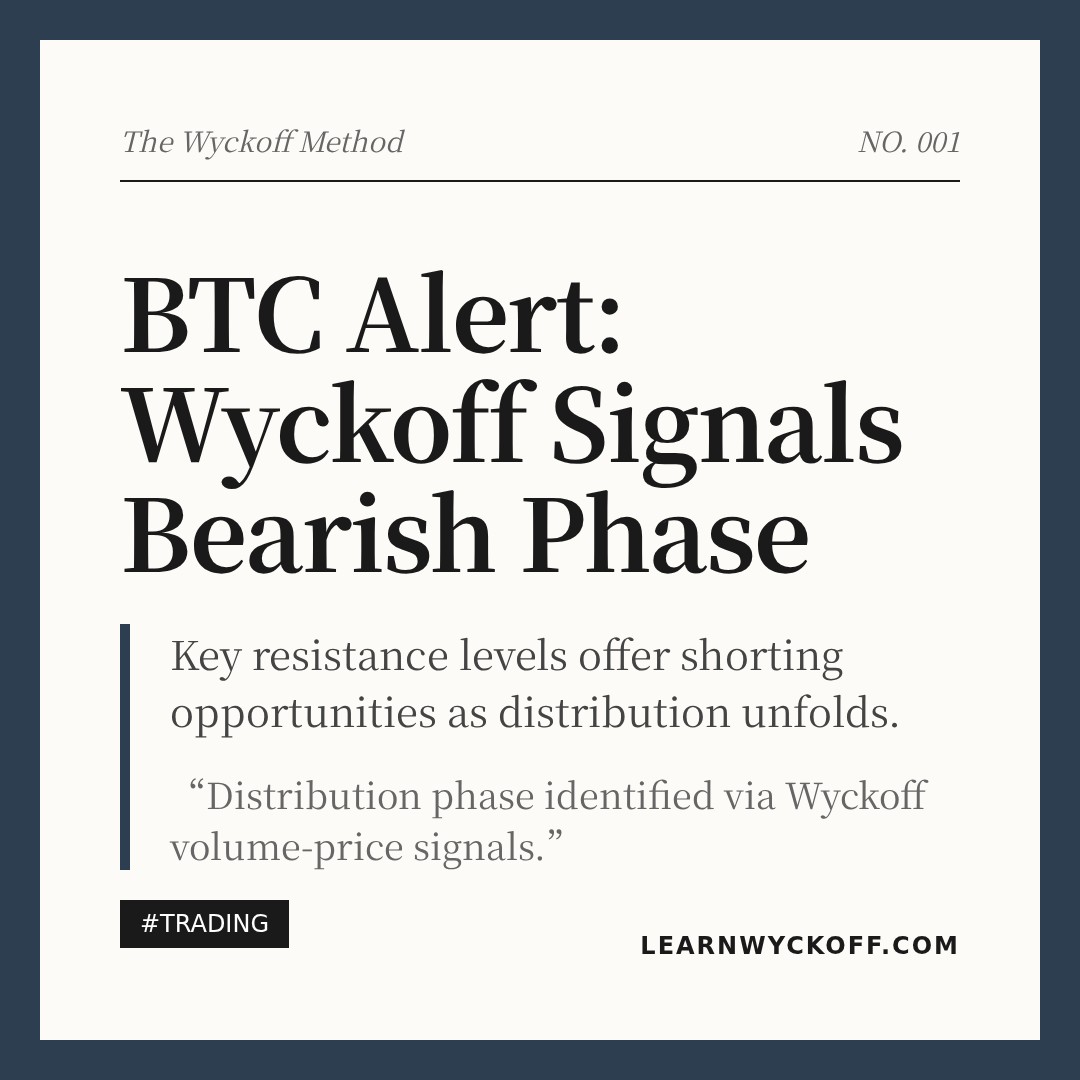 20260401 BTCUSDT Market Data Review Report (Based on Wyckoff Volume-Price Perspective)