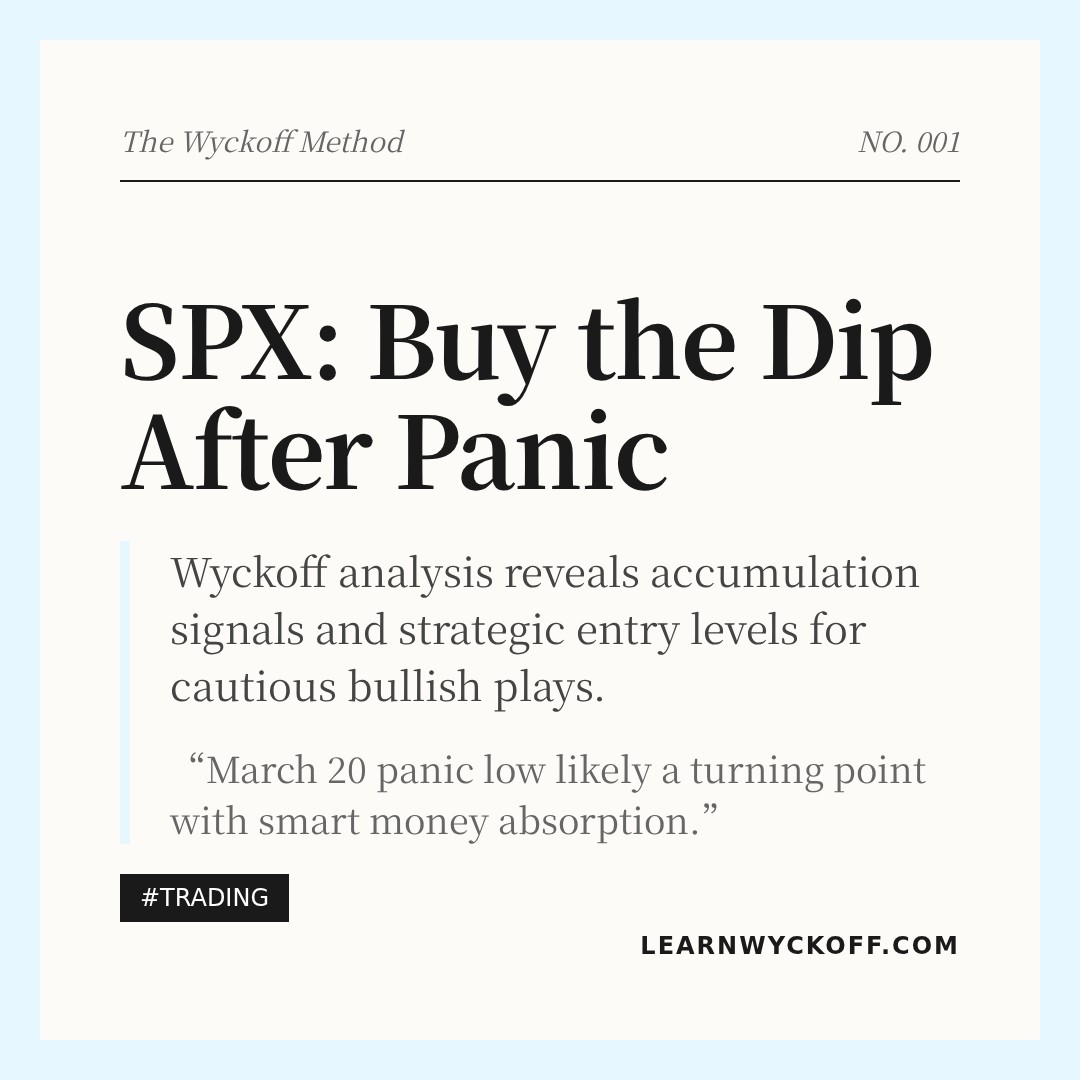 20260408 .SPX Market Data Review Report (Based on Wyckoff Volume-Price Perspective)
