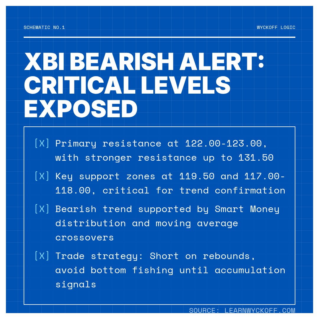 20260320 XBI Market Data Review Report (Based on Wyckoff Volume-Price Perspective)