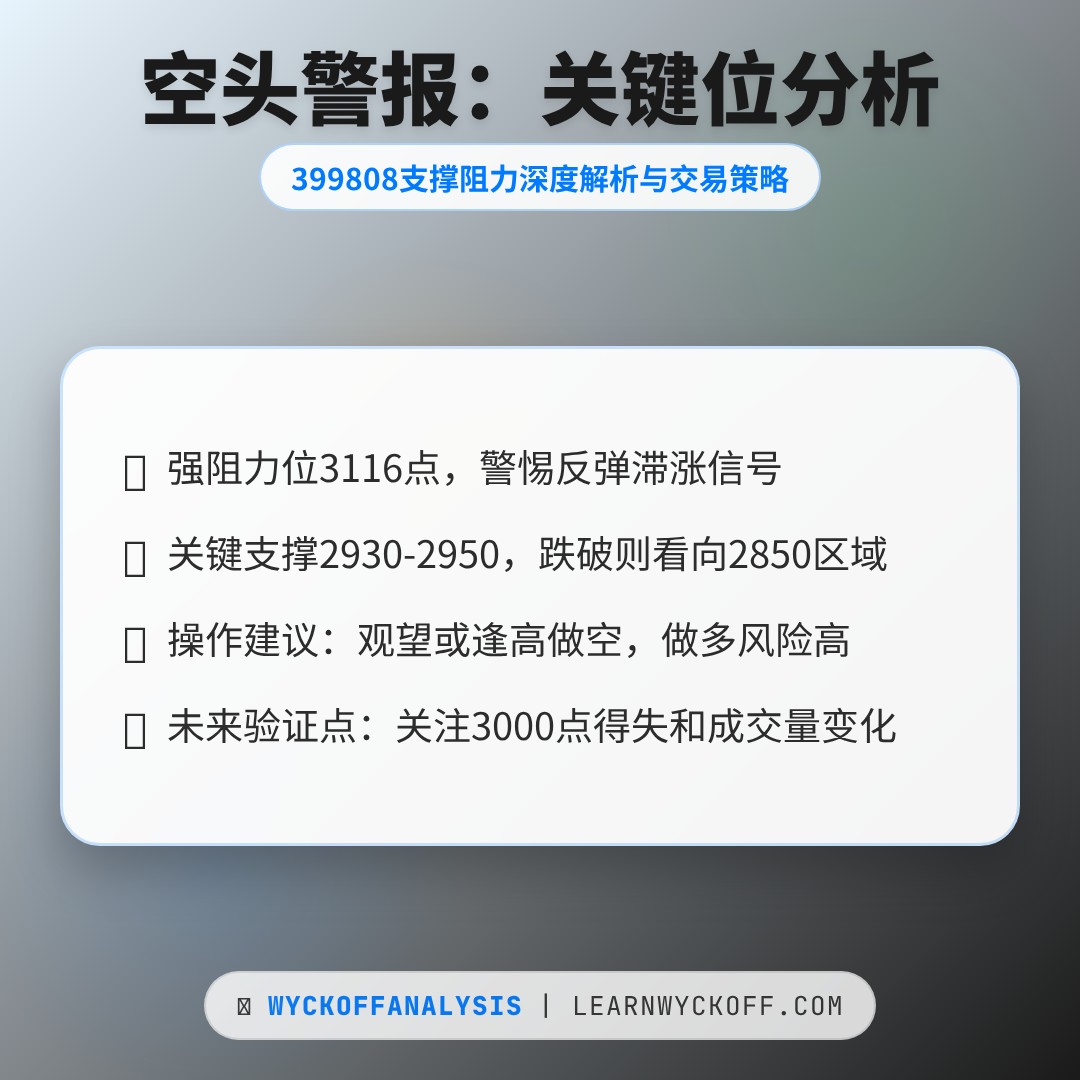 20260203 399808 行情数据复盘报告（基于威科夫量价视角）