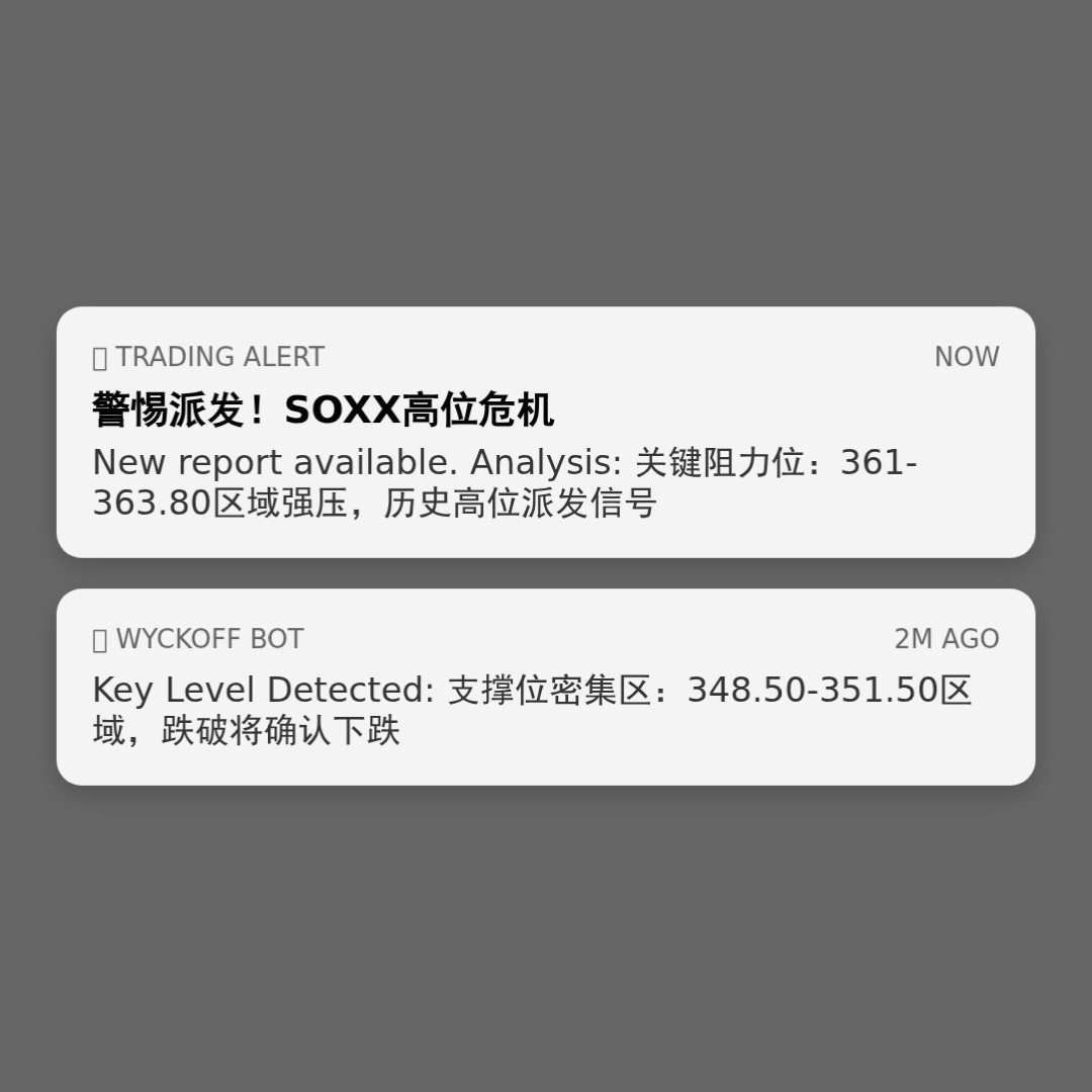 20260219 SOXX 行情数据复盘报告（基于威科夫量价视角）