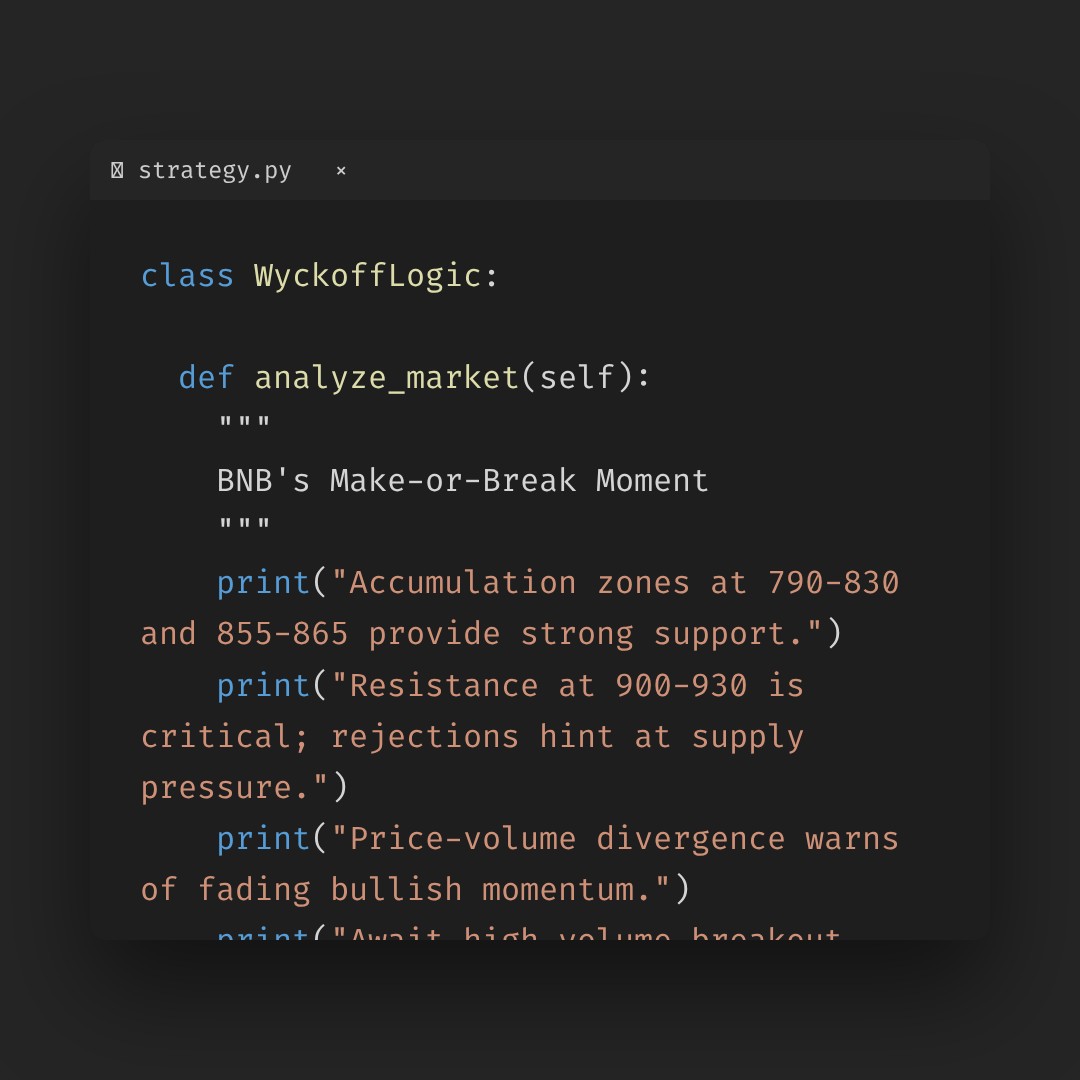 20260104 BNBUSDT Market Data Review Report (Based on Wyckoff Volume-Price Perspective)