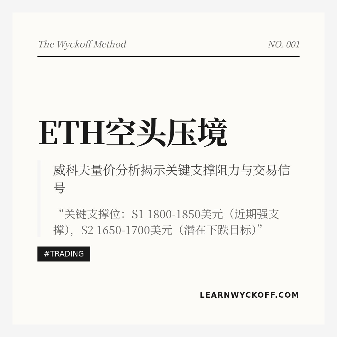 20260301 ETHUSDT 行情数据复盘报告（基于威科夫量价视角）