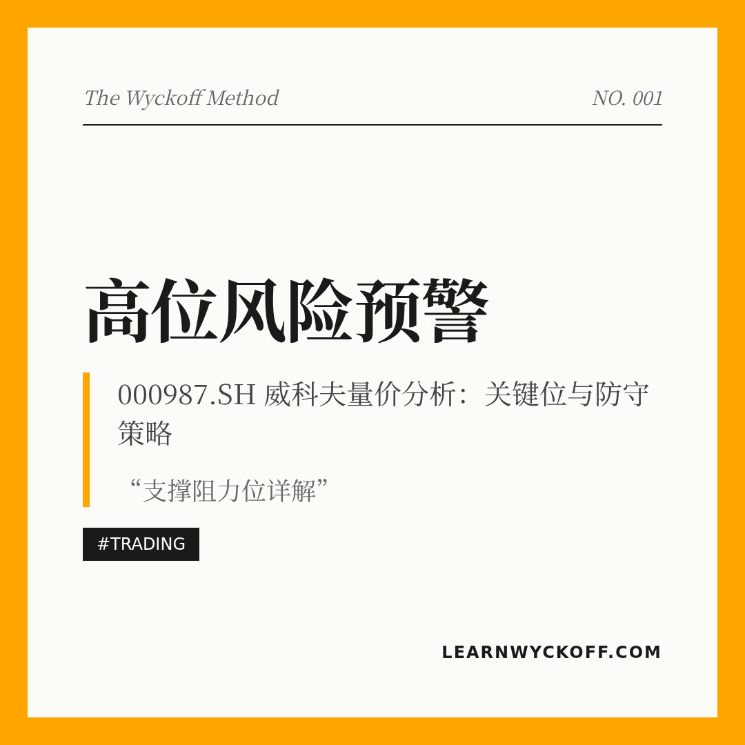 20251225 000987.SH 行情数据复盘报告（基于威科夫量价视角）