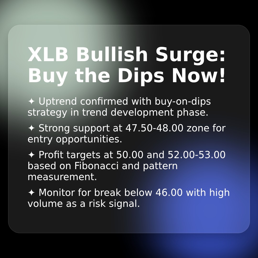 20260121 XLB Market Data Review Report (Based on Wyckoff Volume-Price Perspective)