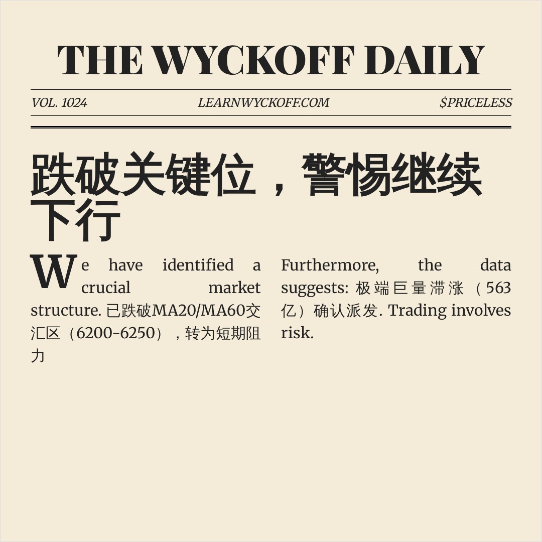 20260724 399989 行情数据复盘报告（基于威科夫量价视角）