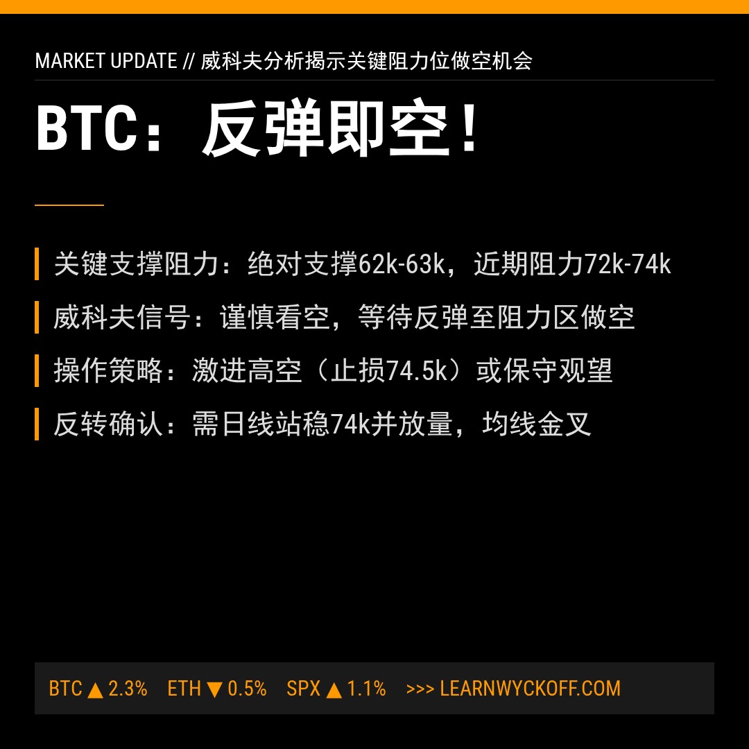 20260214 BTCUSDT 行情数据复盘报告（基于威科夫量价视角）