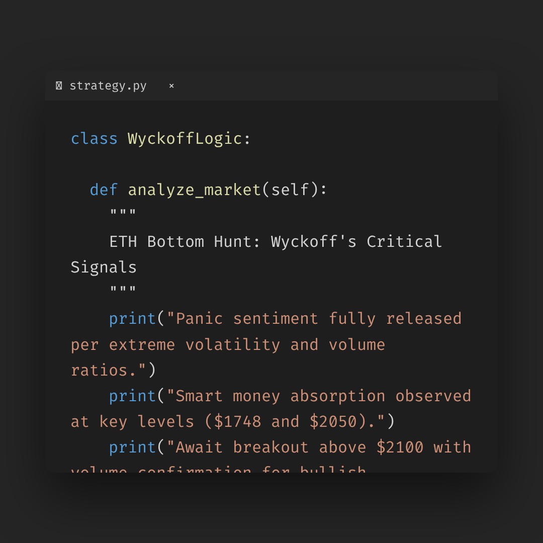 20260223 ETHUSDT Market Data Review Report (Based on Wyckoff Volume-Price Perspective)