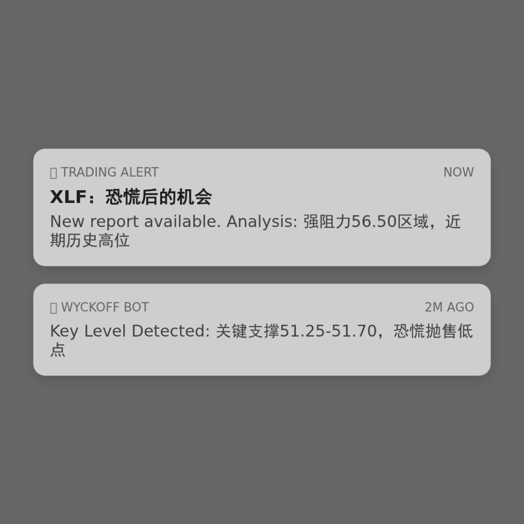 20260219 XLF 行情数据复盘报告（基于威科夫量价视角）