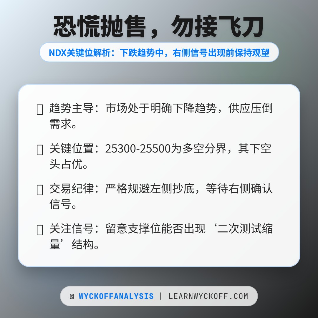 20260212 NDX 行情数据复盘报告（基于威科夫量价视角）