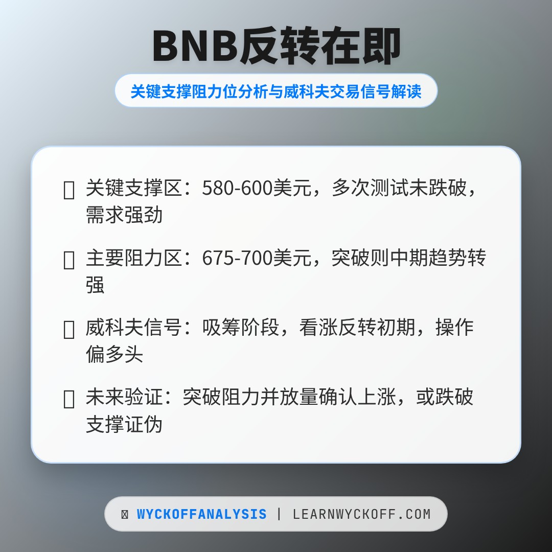 20260314 BNBUSDT 行情数据复盘报告（基于威科夫量价视角）
