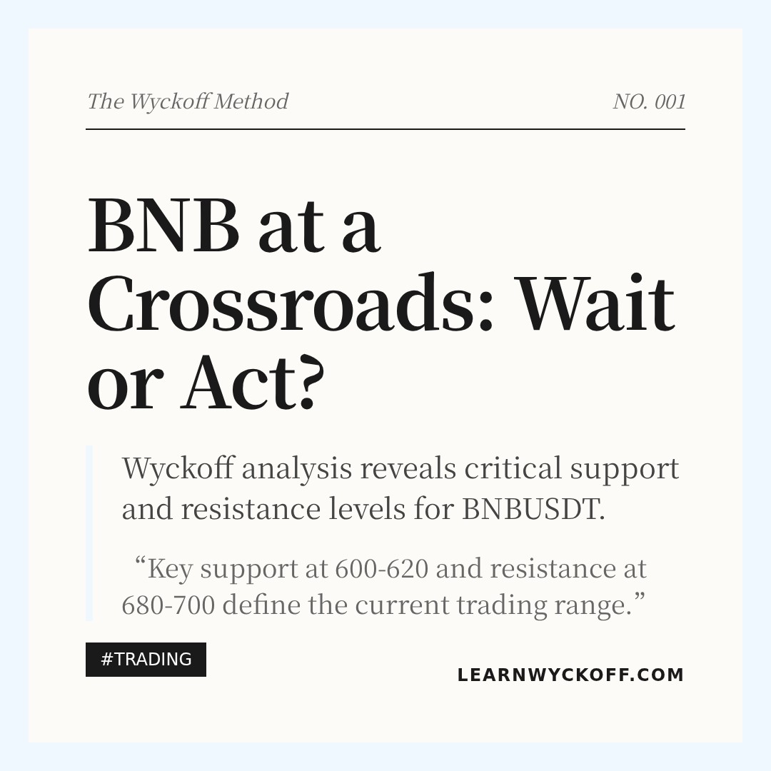 20260321 BNBUSDT Market Data Review Report (Based on Wyckoff Volume-Price Perspective)