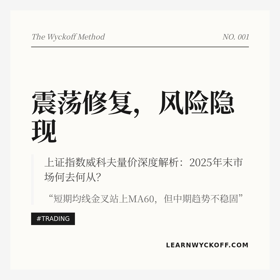 20260102 000001.SH 行情数据复盘报告（基于威科夫量价视角）
