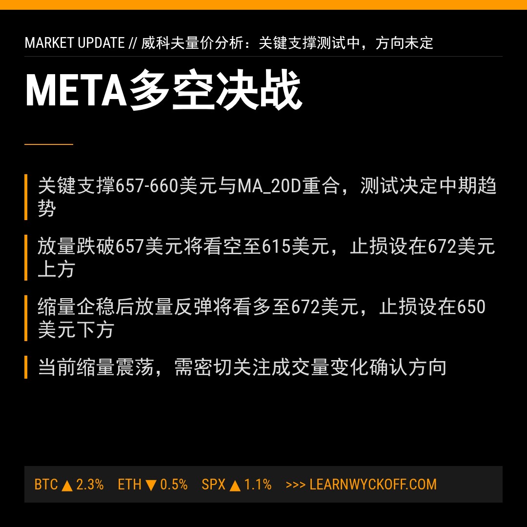 20260211 META 行情数据复盘报告（基于威科夫量价视角）