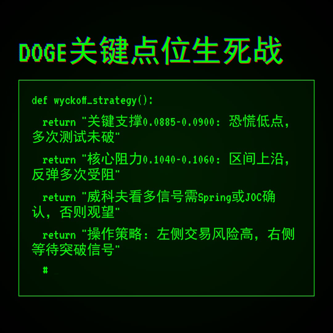 20260329 DOGEUSDT 行情数据复盘报告（基于威科夫量价视角）
