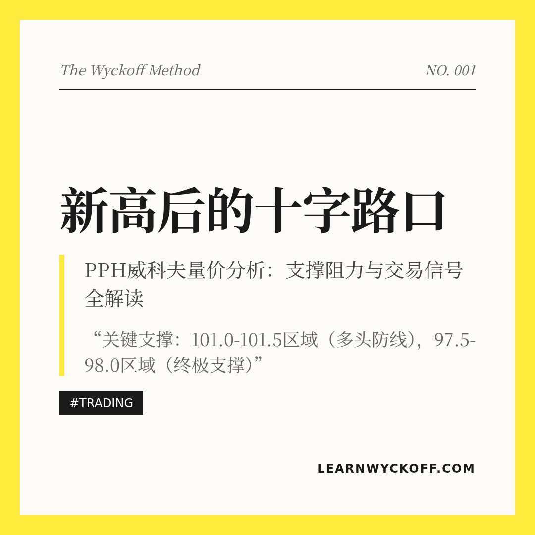 20260112 PPH 行情数据复盘报告（基于威科夫量价视角）