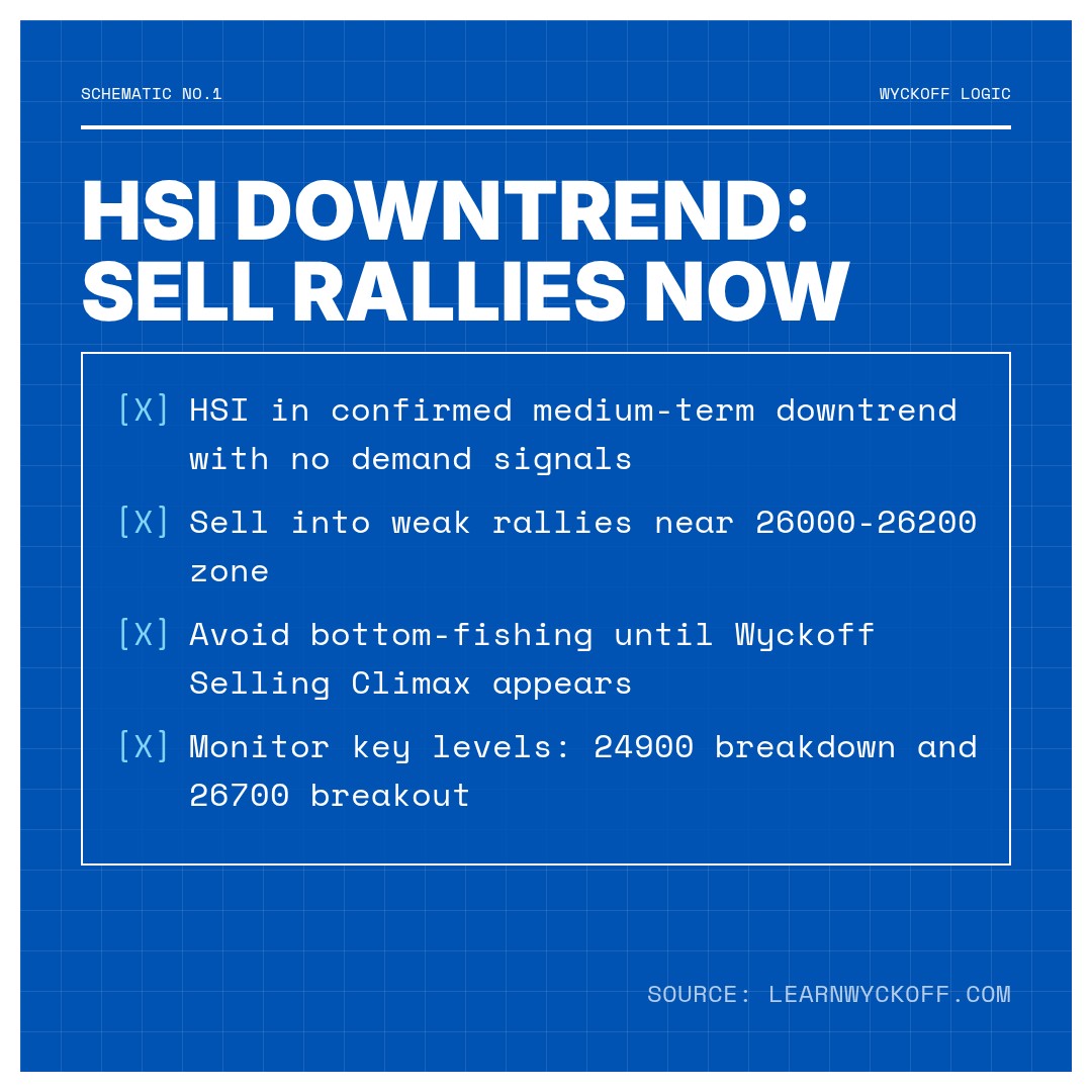 20260313 HSI Market Data Review Report (Based on Wyckoff Volume-Price Perspective)