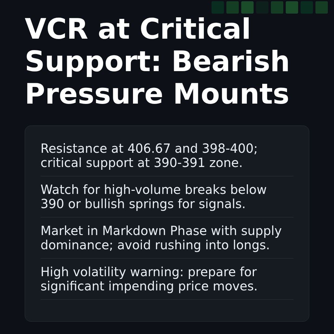 20260102 VCR Market Data Review Report (Based on Wyckoff Volume-Price Perspective)