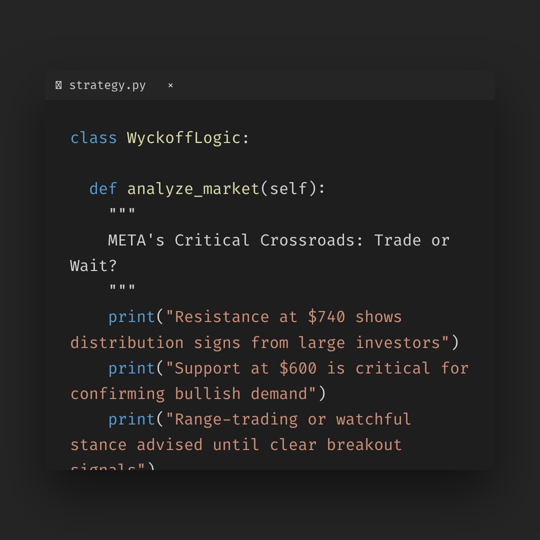 20260219 META Market Data Review Report (Based on Wyckoff Volume-Price Perspective)