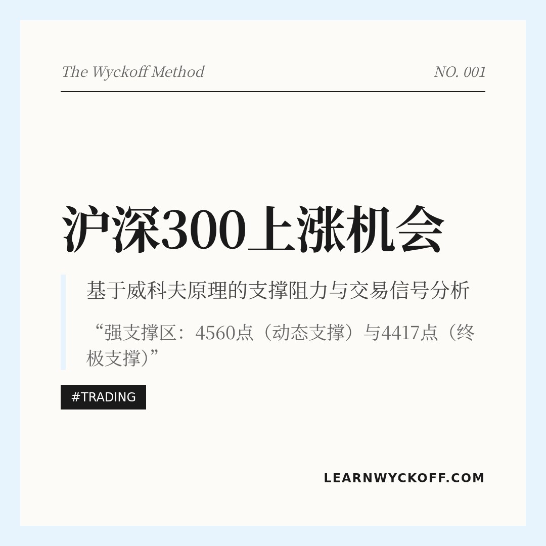 20260421 000300.SH 行情数据复盘报告（基于威科夫量价视角）
