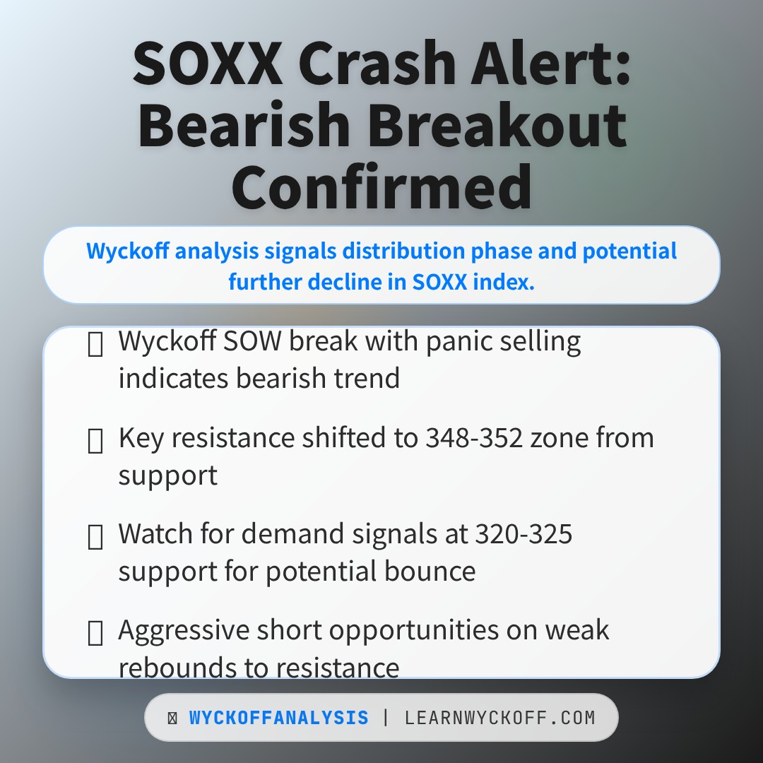 20260130 SOXX Market Data Review Report (Based on Wyckoff Volume-Price Perspective)