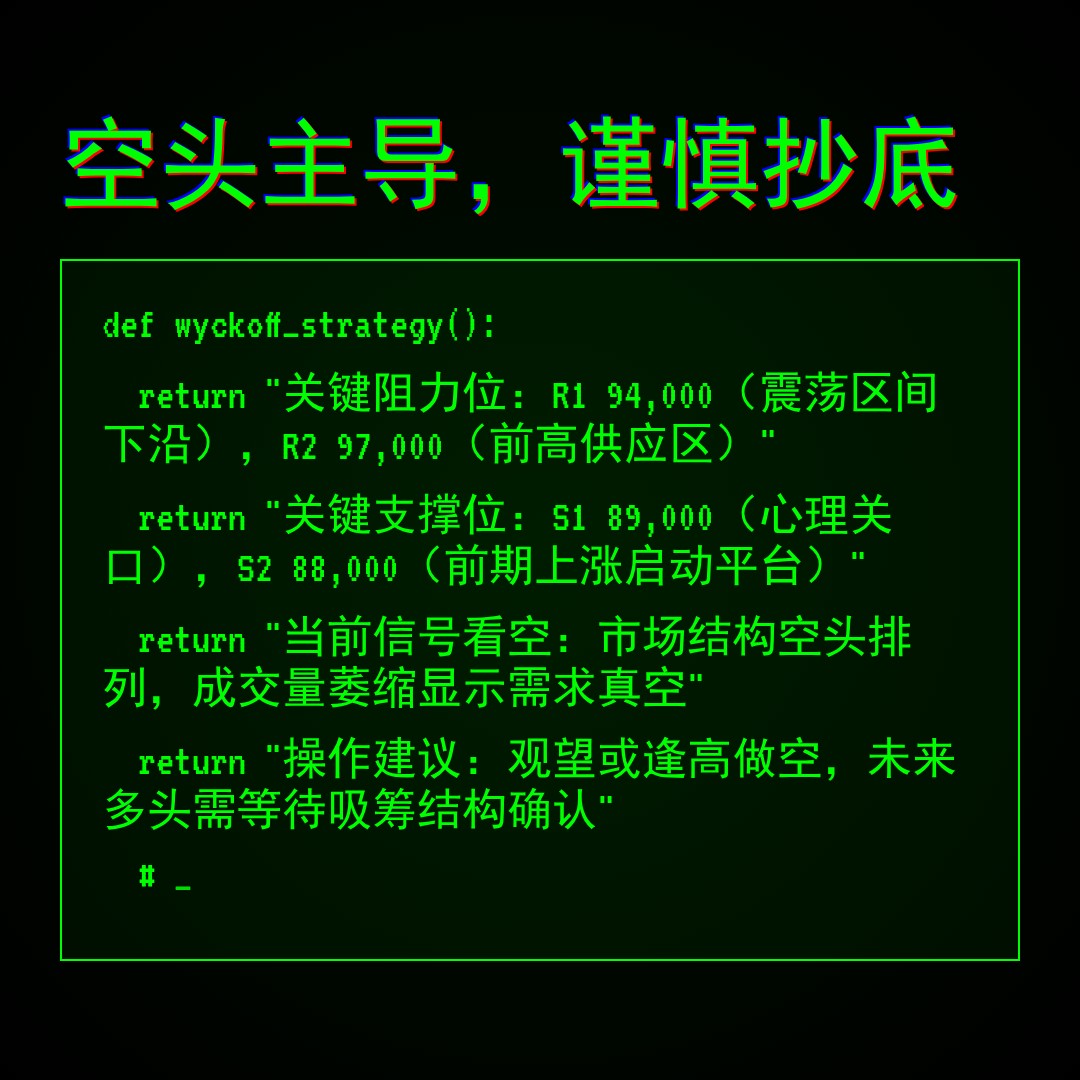 20260124 BTCUSDT 行情数据复盘报告（基于威科夫量价视角）