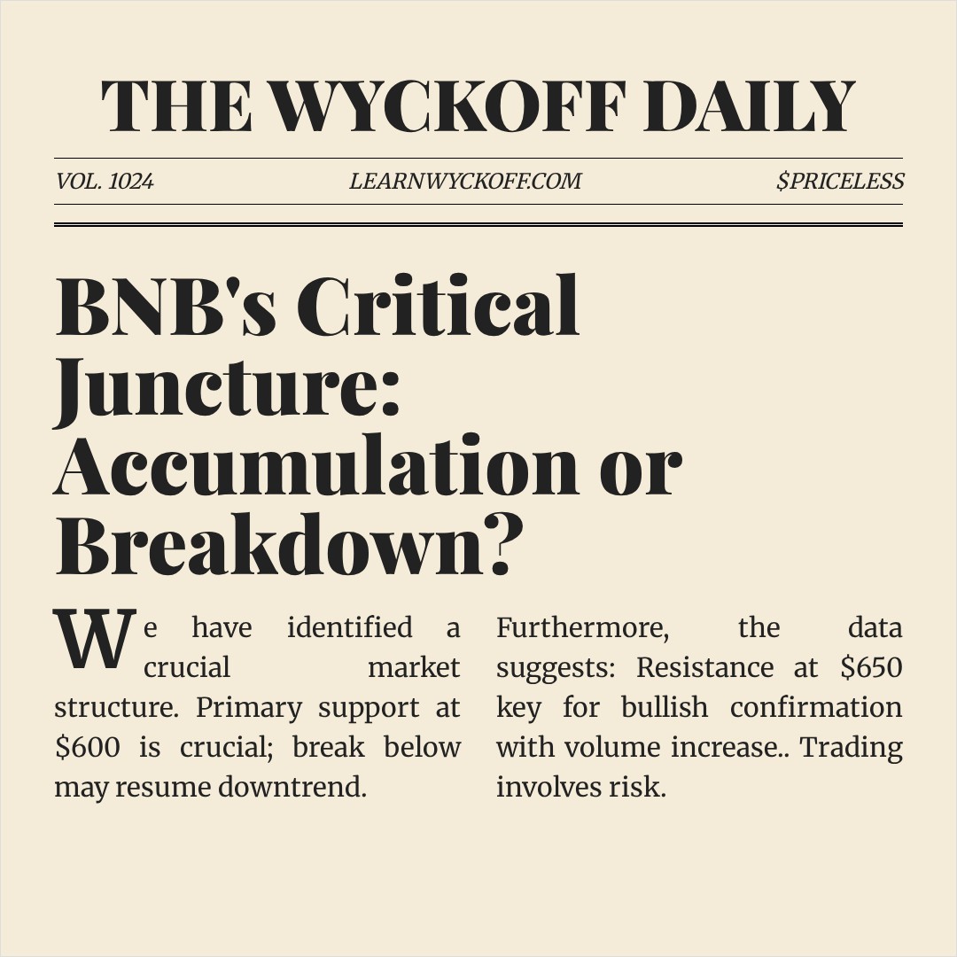 20260218 BNBUSDT Market Data Review Report (Based on Wyckoff Volume-Price Perspective)