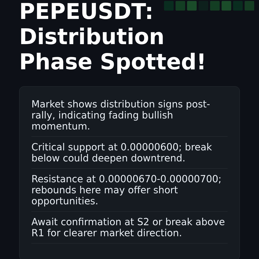 20260111 PEPEUSDT Market Data Review Report (Based on Wyckoff Volume-Price Perspective)