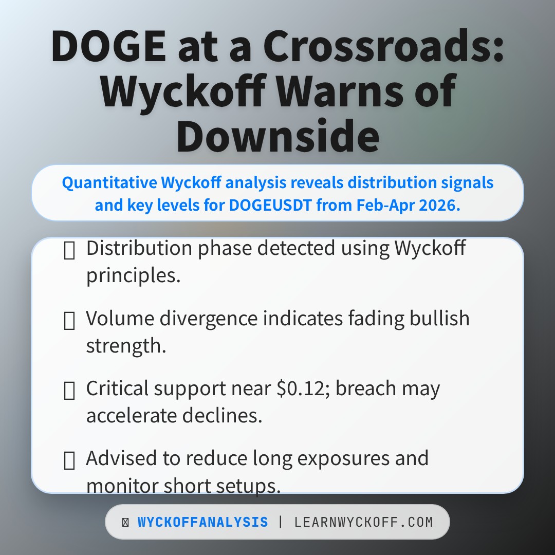 20260411 DOGEUSDT Market Data Review Report (Based on Wyckoff Volume-Price Perspective)
