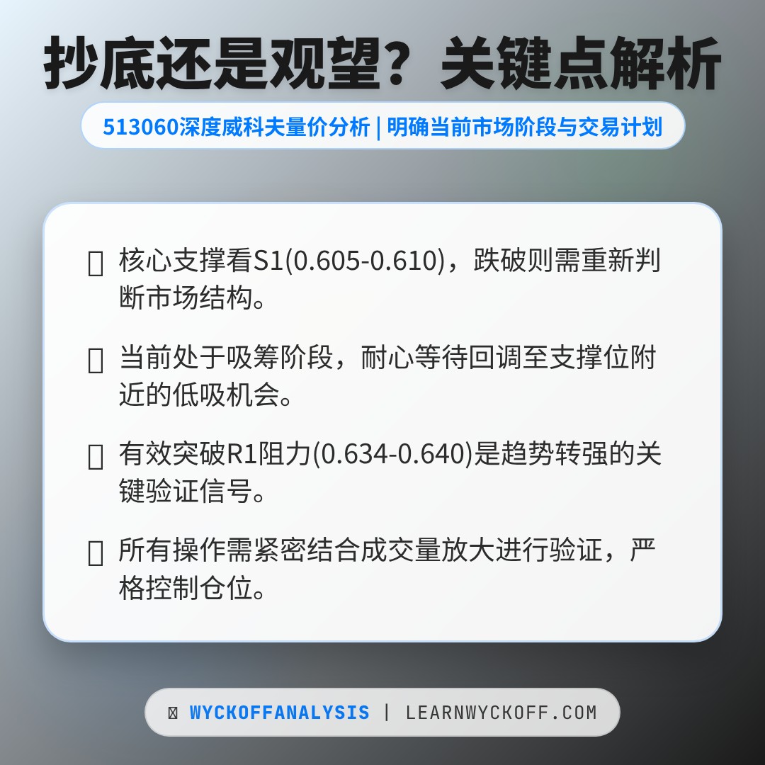 20260218 513060 行情数据复盘报告（基于威科夫量价视角）