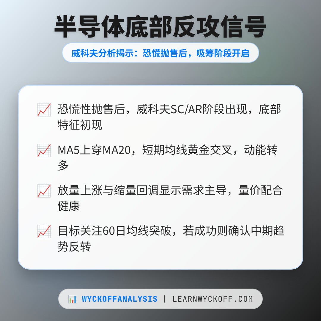 20260812 SOXX 行情数据复盘报告（基于威科夫量价视角）