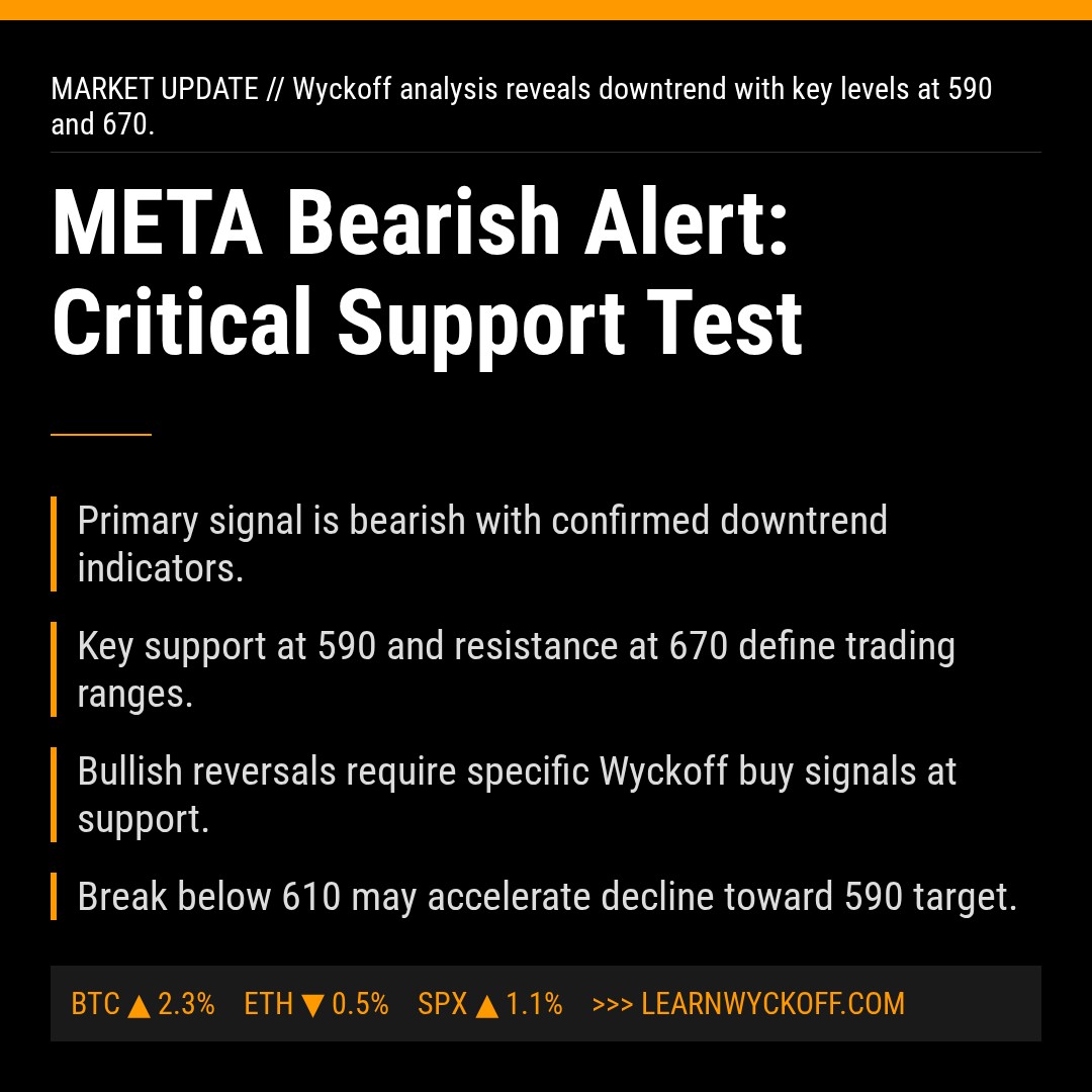 20260116 META Market Data Review Report (Based on Wyckoff Volume-Price Perspective)