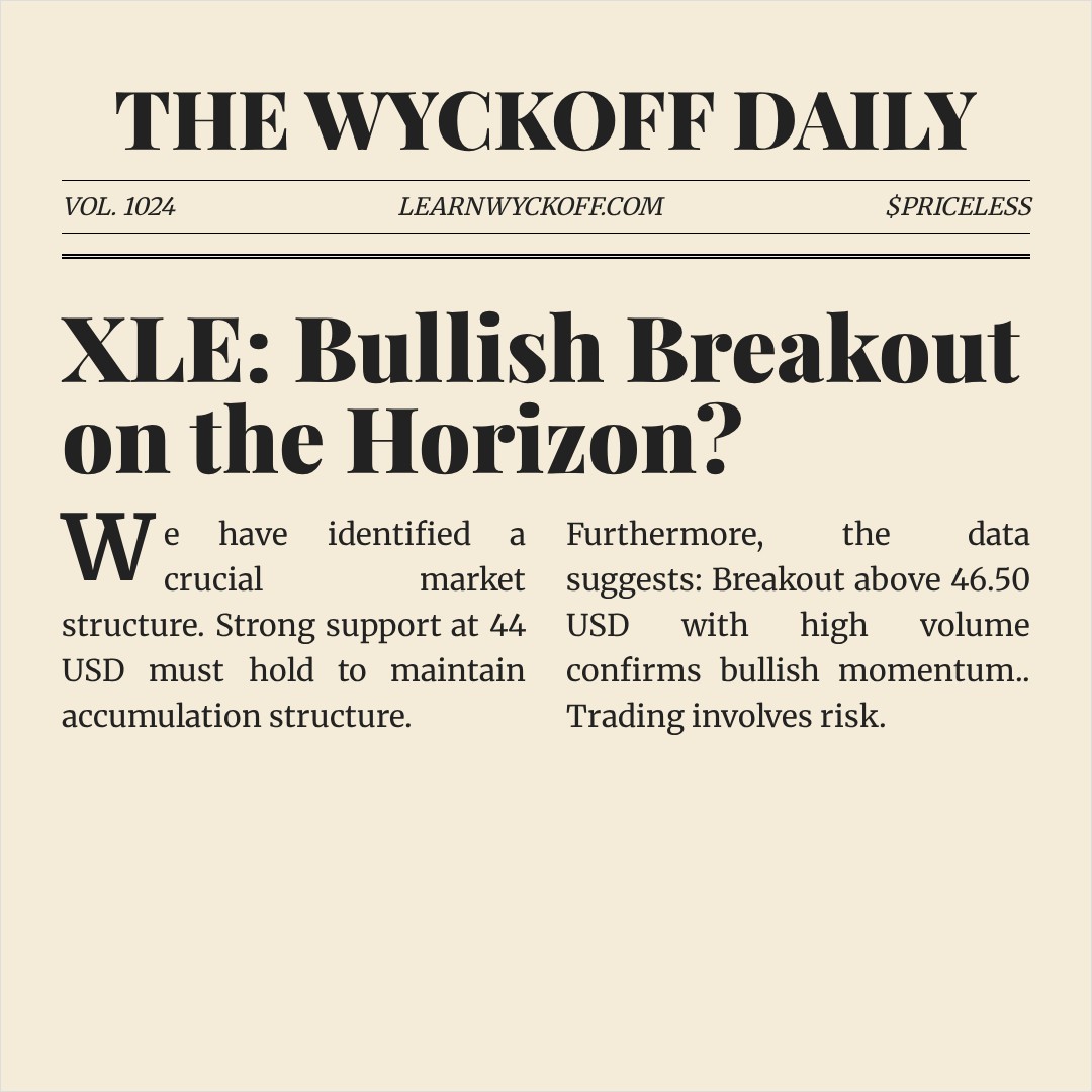 20251229 XLE Market Data Review Report (Based on Wyckoff Volume-Price Perspective)