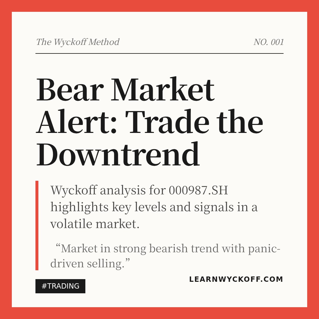 20260323 000987.SH Market Data Review Report (Based on Wyckoff Volume-Price Perspective)
