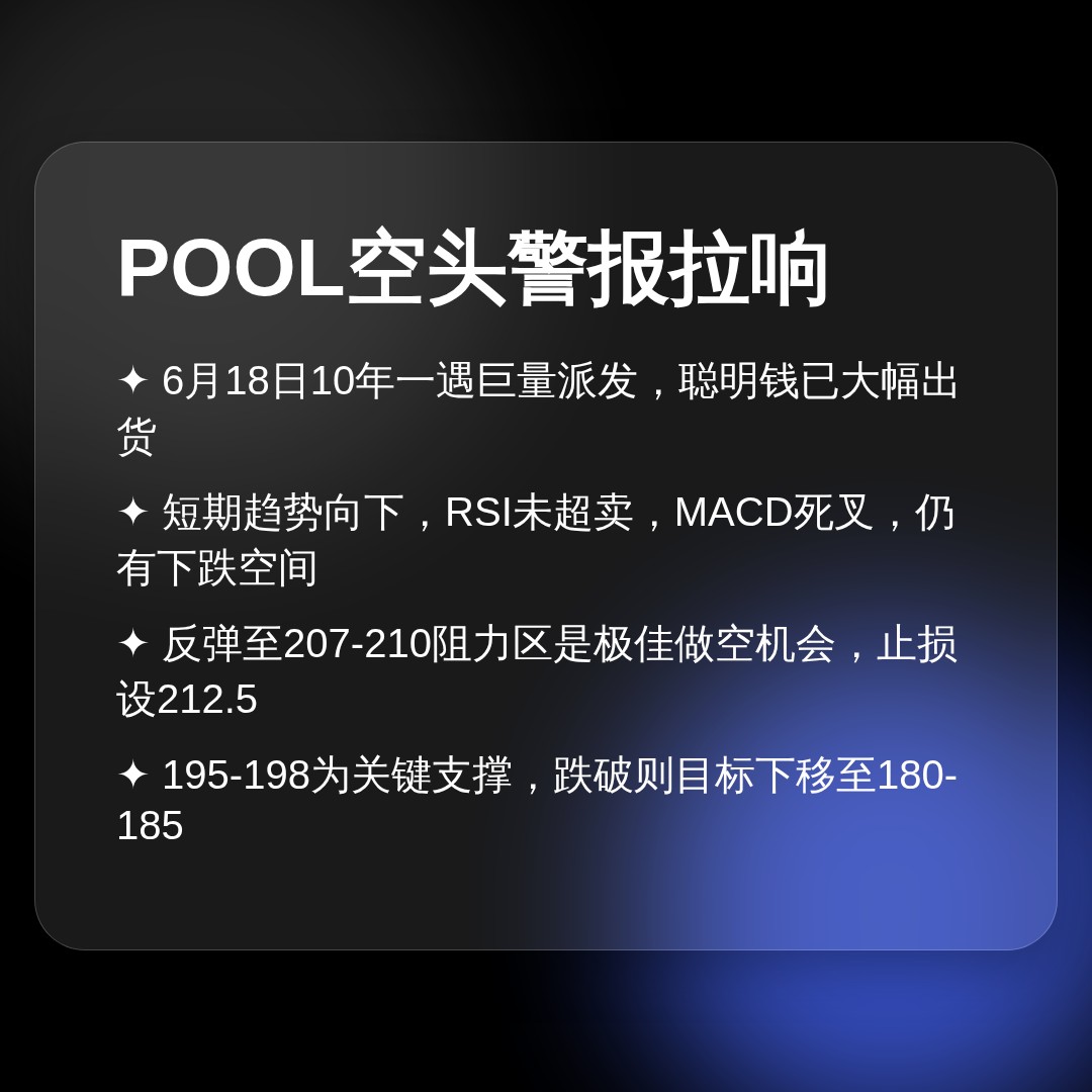 20260717 POOL 行情数据复盘报告（基于威科夫量价视角）