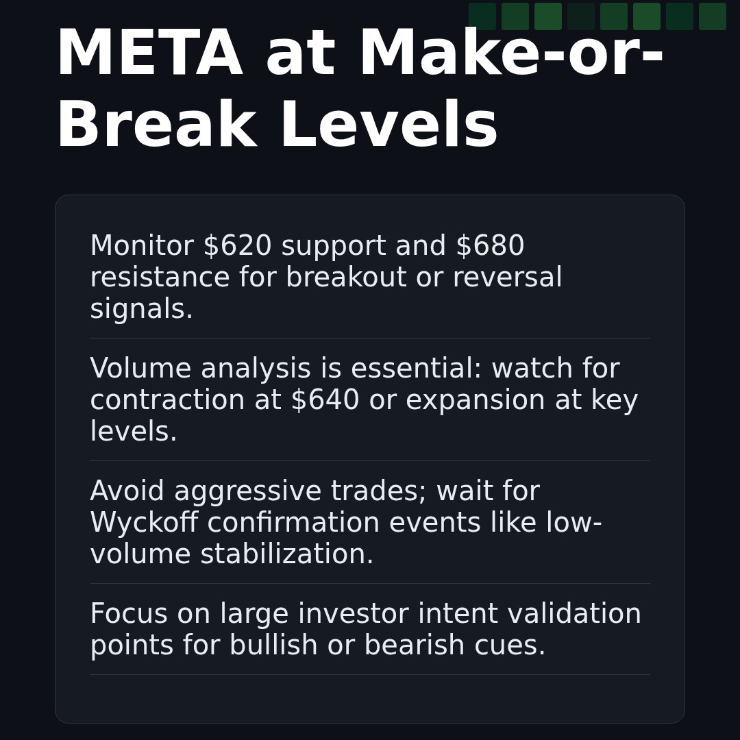 20260218 META Market Data Review Report (Based on Wyckoff Volume-Price Perspective)