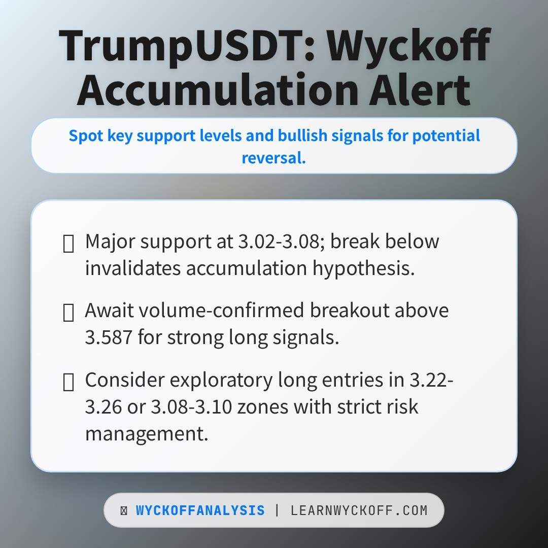 20260216 TRUMPUSDT Market Data Review Report (Based on Wyckoff Volume-Price Perspective)