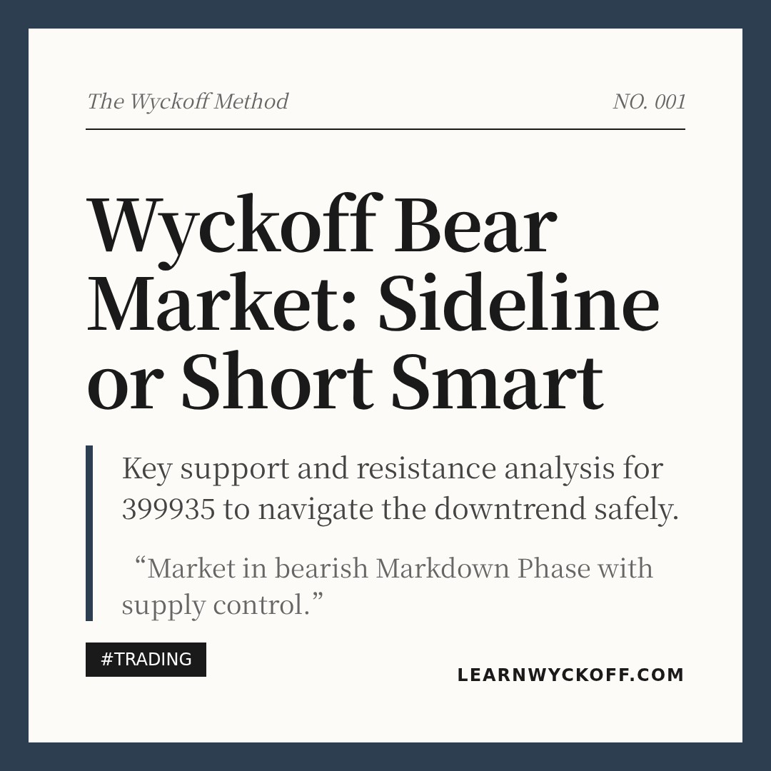 20260311 399935 Market Data Review Report (Based on Wyckoff Volume-Price Perspective)